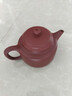 京東京造 宜興紫砂壺 手工茶壺【原礦紫泥】煮泡茶具 德鐘壺238ml禮盒裝 曬單實(shí)拍圖