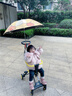 范爺家嬰兒車(chē)遮陽(yáng)傘寶寶專(zhuān)用三輪手推兒童車(chē)遛娃神器防曬太陽(yáng)雨傘通用 曬單實(shí)拍圖
