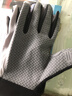 回力（Warrior）健身手套男單杠防磨訓練擼鐵女透氣防滑半指騎行手套戶(hù)外登山運動(dòng) 灰色全指均碼【升級可觸屏】 曬單實(shí)拍圖