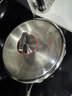 美廚（MAXCOOK）316不銹鋼炒鍋 帶蓋鍋具32cm三層鋼鍋 電磁爐燃氣爐通用MCC2065 曬單實(shí)拍圖