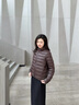 波司登（BOSIDENG）26春季輕薄羽絨服防風(fēng)鎖溫女士輕暖鵝絨短款外套B260135054 焦糖咖7637 L 170/92A 體重約120-130斤 曬單實(shí)拍圖