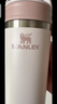 STANLEY保溫杯咖啡杯水杯不銹鋼杯子時(shí)尚戶(hù)外便攜保溫保冷男士女士禮物 【明星同款】晶粉色- 354ml 曬單實(shí)拍圖