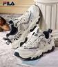 FILA 斐樂(lè )官方男鞋老爹鞋運動(dòng)鞋春夏斐樂(lè )貓爪鞋5代復古休閑鞋 曬單實(shí)拍圖