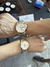 OMLQA歐米認證十大品牌手表情侶一對機械表時(shí)尚商務(wù)26新款超薄情侶對表 間金白盤(pán)【情侶一對】 曬單實(shí)拍圖