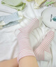 莫代爾無(wú)骨春夏襪子女棉質(zhì)彈力條紋松口月子襪清爽親膚舒適透氣堆堆襪 曬單實(shí)拍圖