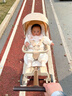 SMARTSTROLLER遛娃神器嬰兒推車(chē)可坐可躺輕便折疊雙向高景觀(guān)0-6歲用寶寶溜娃車(chē) 香檳金(鋁合金車(chē)架+3D舒適透氣) 曬單實(shí)拍圖