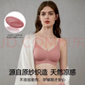 嫚熙（EMXEE）哺乳內衣春秋薄款舒適無(wú)痕聚攏防下垂有型懷孕期喂奶文胸杏色 L碼 曬單實(shí)拍圖