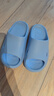 樸西小鯊魚(yú)兒童拖鞋軟底男童洗澡防滑居家室內拖鞋女童 原力藍 34-35 曬單實(shí)拍圖