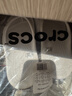 卡駱馳（CROCS）貝雅卡駱班人字拖鞋|205393 白/深藍-126 41/42(260mm)  曬單實(shí)拍圖