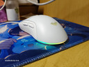 狼蛛（AULA）SC590/SC525無(wú)線(xiàn)鼠標電競游戲辦公藍牙鼠標有線(xiàn)/2.4G/藍牙三模便攜可充電人體工學(xué)輕量化設計外設 SC525【白色】送防滑貼丨三模版 曬單實(shí)拍圖