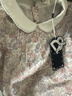 DOMIAMIA女童碎花泡泡袖上衣束口花邊翻領(lǐng)衛衣舒適甜美 洛神緋花 90 曬單實(shí)拍圖