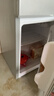 HYUNDAI（韓國現代）小冰箱迷你小型家用冷藏冷凍宿舍出租房辦公室雙開(kāi)門(mén)二門(mén)電冰箱節能省電 68L銀【店鋪爆款+節能省電】 曬單實(shí)拍圖