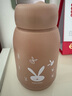 【京東物流送貨上門(mén)】萌萌兔卡通水杯女牛奶玻璃杯創(chuàng  )意便攜杯子 咖色萌萌兔 330ml 1只 曬單實(shí)拍圖