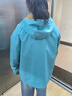 咕嚕日記（Purrfect diary）童裝兒童戶(hù)外連帽外套2026春秋男童百搭夾克女童保暖上衣 湖藍色 160 曬單實(shí)拍圖