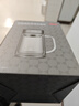京東京造 茶杯 雙層玻璃茶水分離泡茶咖啡杯子帶把手大容量500ml 曬單實(shí)拍圖