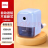 得力（deli）學(xué)生可自動(dòng)進(jìn)筆手搖卷筆刀削筆機/鉛筆削筆器/削筆刀/轉筆刀 兒童文具考試生日開(kāi)學(xué)禮物藍 曬單實(shí)拍圖