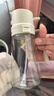 雙槍噴倒兩用油壺家用廚房玻璃食品級醬油醋調料瓶霧化噴油壺油瓶 【多功能三合一】象牙白470ml 曬單實(shí)拍圖