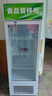 揚子立式冷藏保鮮幼兒園展示柜食品留樣帶鎖餐廳冰箱商用食堂展示 白50*53*153cm 單鎖款 曬單實(shí)拍圖