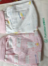 全棉時(shí)代兒童內褲女童平角褲寶寶全棉中大童內褲 貓咪+流星 100cm 曬單實(shí)拍圖