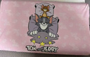 貓和老鼠（Tom and Jerry）A類(lèi)抗菌兒童枕頭寶寶嬰兒學(xué)生成長(cháng)可水洗硅膠頸椎枕芯柔粉色 曬單實(shí)拍圖