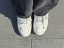 耐克 女空軍一號 AF1 運動(dòng)板鞋馬年限定脫韁系列 IQ1143-100白38 曬單實(shí)拍圖