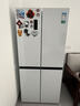 容聲431升十字門(mén)對開(kāi)四開(kāi)門(mén)大容量家用電冰箱一級能效雙變頻風(fēng)冷無(wú)霜母嬰BCD-431WD3FP煥新補貼 曬單實(shí)拍圖