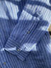Tommy Hilfiger26春夏新款男裝亞麻休閑通勤度假風(fēng)條紋純色長(cháng)袖襯衫外套 【條紋亞麻】藍白條紋0A5 M （推薦：135-150斤） 曬單實(shí)拍圖