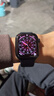 Apple/蘋(píng)果 Watch S11 智能手表GPS款42毫米亮黑色鋁金屬表殼黑色運動(dòng)型表帶S/M MEU94CH/B 曬單實(shí)拍圖