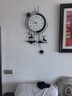 久久達2026新款客廳掛鐘家用高級感創(chuàng  )意輕奢風(fēng)時(shí)鐘家用大氣裝飾鐘表掛墻 曬單實(shí)拍圖