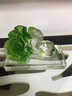 千禧琉璃招財百財琉璃白菜擺件桌面客廳玄關(guān)辦公室裝飾品喬遷開(kāi)業(yè)生日禮物 百財（贈送水晶底座） 曬單實(shí)拍圖