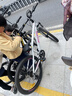 喜德盛（xds）兒童自行車(chē)小王子變速車(chē)7速青少年學(xué)生通勤運動(dòng)騎行單車(chē) 白粉色  曬單實(shí)拍圖