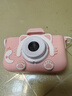 沃知兒童照相機可打印高清迷你數碼相機玩具女孩3-6-10歲兒童生日禮物 曬單實(shí)拍圖