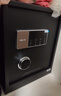 得力保險柜家用型 密碼保險箱辦公財務(wù)專(zhuān)用小型文件柜全鋼防盜入墻入柜床頭保管柜 曜臻AE610高45cm 曬單實(shí)拍圖