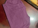 蕉下（beneunder）t恤女短袖正肩打底衫棉吸汗春裝內搭高檔百搭CT005深檀紫M 曬單實(shí)拍圖