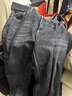 HLA海瀾之家牛仔褲25山不在高系列微彈直筒褲子男春季 曬單實(shí)拍圖