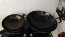 鑫一帆陸川真不銹鐵鍋無(wú)涂層炒鍋物理不易粘鍋圓底雙耳炒菜鍋46cm 曬單實(shí)拍圖
