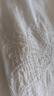 美標新款可外穿九分袖短褲睡衣套裝女春夏重工刺繡新中式可外穿家居服 羽白 2XL （175/96A） 曬單實(shí)拍圖