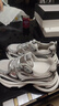 鴻星品斷碼百搭厚底老爹鞋女春秋小個(gè)子增高2026新款炸街歐貨運動(dòng)休 銀色 -單里 39 曬單實(shí)拍圖