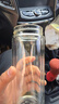 富光玻璃杯雙層帶茶隔大容量水杯 高檔商務(wù)泡茶杯 高硼硅杯子500ml 曬單實(shí)拍圖