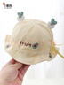 貝娜茜嬰兒帽子春秋薄款男女寶寶嬰幼兒胎帽漁夫帽遮陽(yáng)防曬帽太陽(yáng)帽夏季 曬單實(shí)拍圖