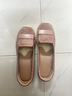 快樂(lè )瑪麗（J&M）漁夫鞋女羊皮懶人一腳蹬厚底通勤淺口單鞋王妃鞋 粉色   38    曬單實(shí)拍圖