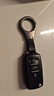 汽車(chē)鑰匙扣真皮牛皮鎖匙掛件男女個(gè)性簡(jiǎn)約車(chē)用鑰匙創(chuàng  )意腰掛式防丟 【黑色】不帶標 曬單實(shí)拍圖