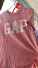 蓋璞（GAP）女幼童2026春季新款logo短袖T恤兒童裝百搭上衣893559 曬單實(shí)拍圖