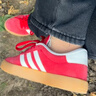阿迪達斯（adidas）男鞋女鞋 運動(dòng)型格系列 VL COURT 3.0 休閑鞋 KI5079 紅色 39 曬單實(shí)拍圖