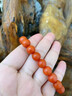 紀梵蒂 GEFIODEY保山南紅手串本命年原礦原色瑪瑙手鏈磨砂柿子紅滿(mǎn)色滿(mǎn)肉一物一證 博物館級天然保山南紅10mm珠徑 曬單實(shí)拍圖