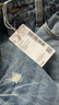 UR2025夏季新款女裝時(shí)髦休閑百搭破洞闊腿牛仔長(cháng)褲UYV850064 曬單實(shí)拍圖