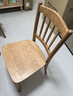 全實(shí)木餐椅櫻桃木復古靠背椅簡(jiǎn)約家用餐桌椅子書(shū)房書(shū)桌椅北歐原木 【全櫻桃木】櫻韻餐椅2把 木蠟油款 曬單實(shí)拍圖