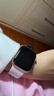Apple/蘋(píng)果 Watch S11 智能手表GPS款42毫米玫瑰金色鋁金屬表殼淡桃粉色運動(dòng)型表帶S/M MEUN4CH/B 曬單實(shí)拍圖