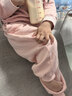 童泰（TONGTAI）寶寶褲子春秋莫代爾棉嬰兒長(cháng)褲兒童束口褲男女童衛褲粉色90cm 曬單實(shí)拍圖