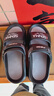 森馬（senma）森馬拖鞋男夏季踩屎感外穿運動(dòng)防滑涼鞋兩用涼拖 黑灰 44-45 曬單實(shí)拍圖